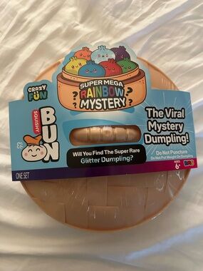 Super Mega Rainbow Mystery Dumpling Squishy Bun